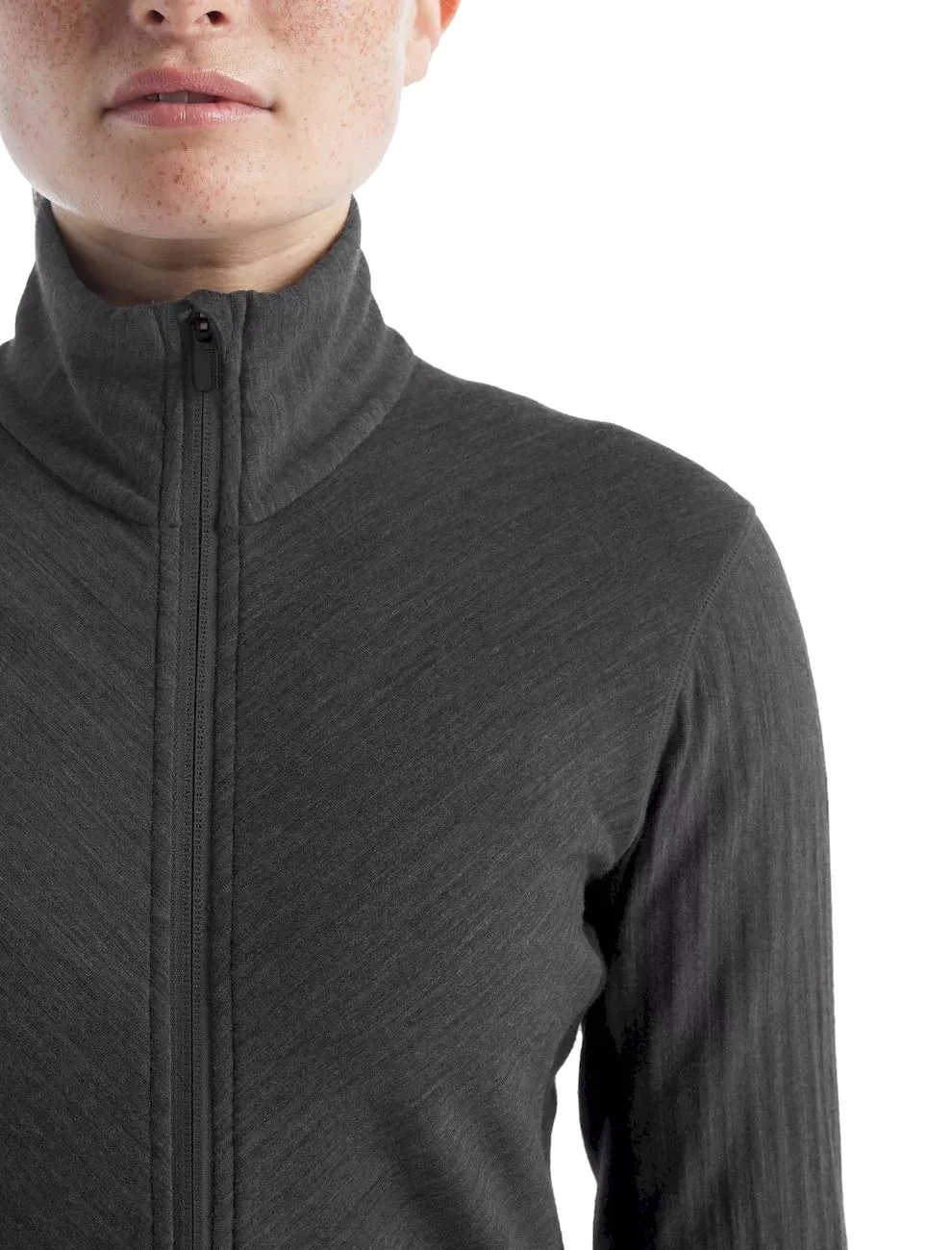 Descender Femme Jet Heather Black - Veste | Icebreaker