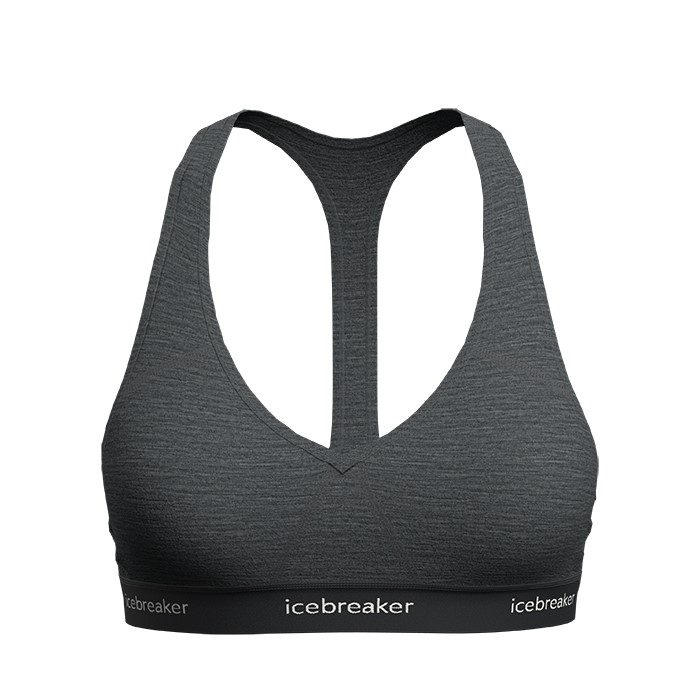 Brassiere Femme Sprite Racerback Gritstone - Brassiere | Icebreaker