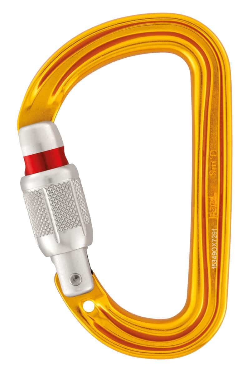 Mousqueton Sm'd Screw-lock - Mousqueton Secu Asym | Petzl