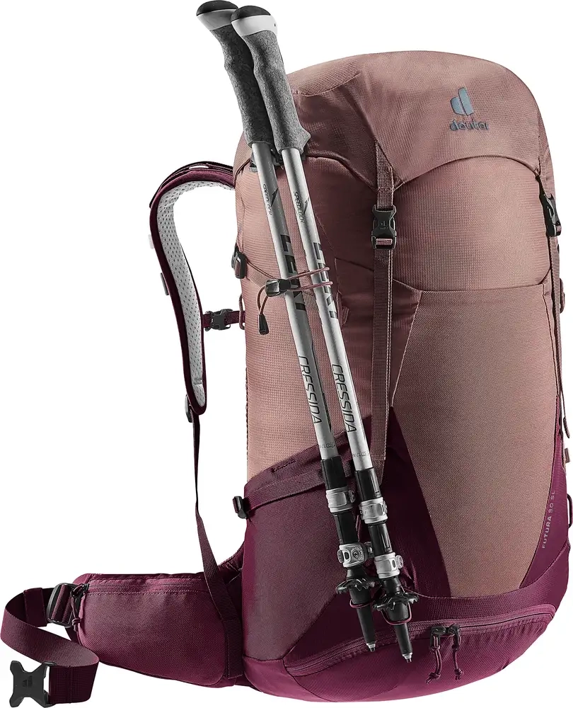 Futura 30 Sl Ashrose Cassis - Sac A Dos | Deuter