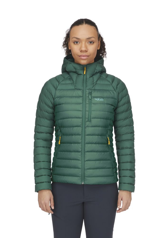 Doudoune Femme Microlight Alpine Veste Green Slate - Doudoune | Rab