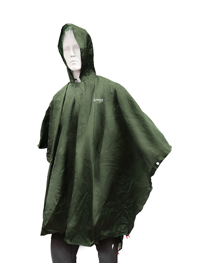 Poncho Tarp Ultra-light Vert - Veste | Azimut Outdoor