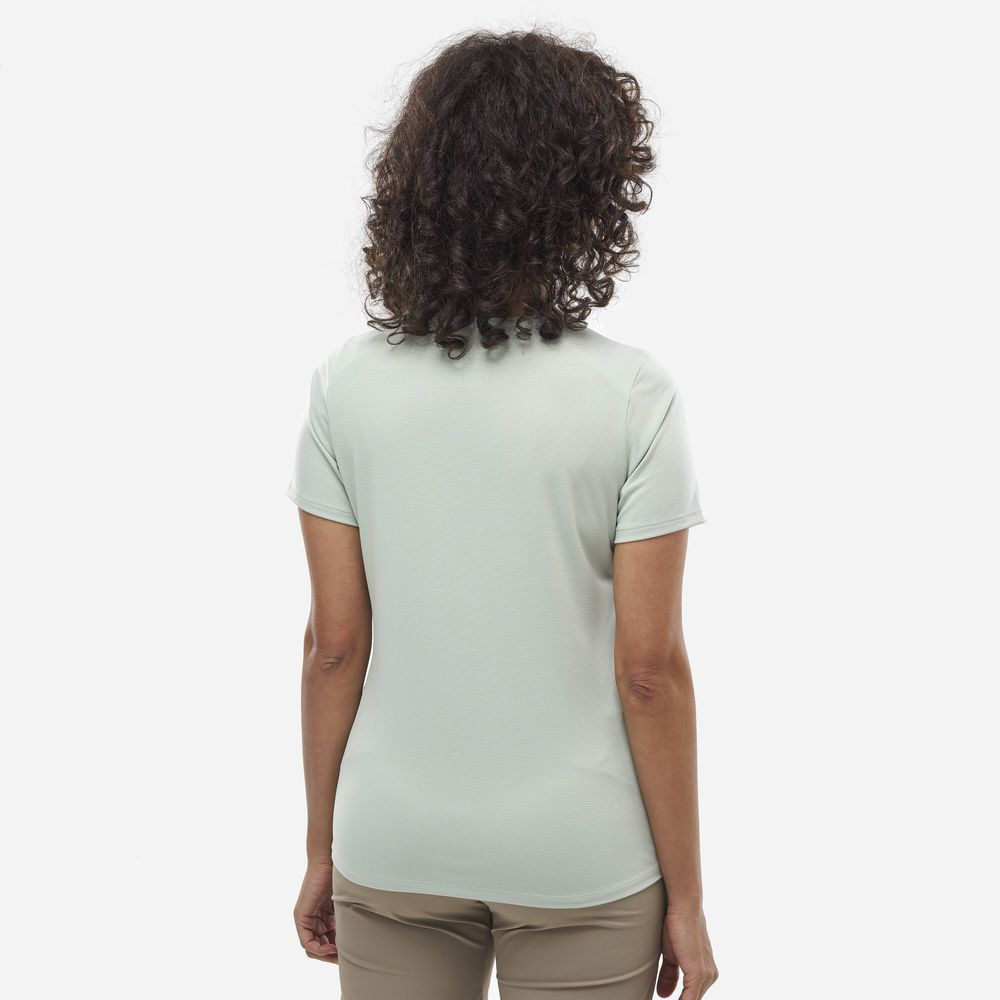 T-shirt Femme Ubic Light Green - Tee Shirt Mc | Millet