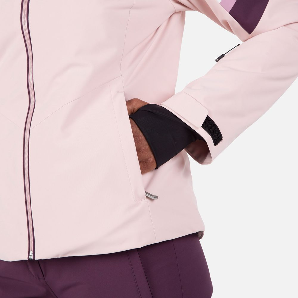 Veste De Ski Strawpile Femme Powder Pink - Veste | Rossignol