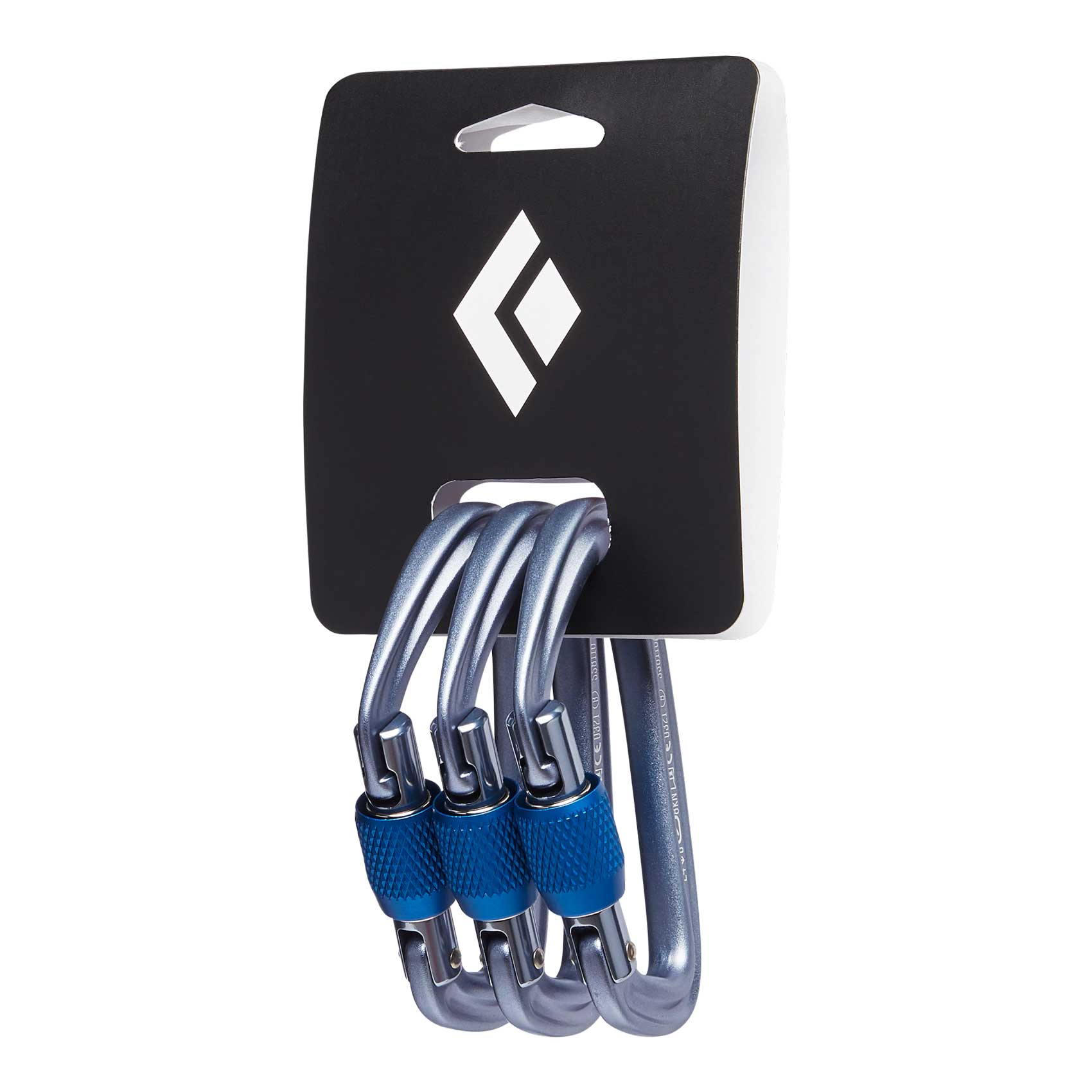 Hotforge Screwgate 3 Pack Gray - Mousqueton Secu Asym | Black Diamond