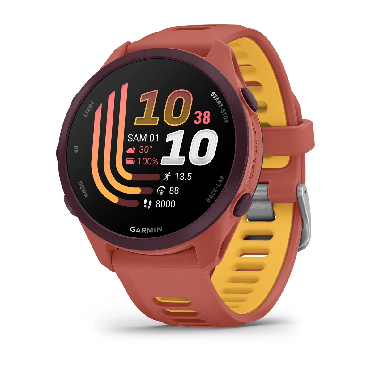Forerunner 170 Music Red Pink / Mango - Gps | Garmin