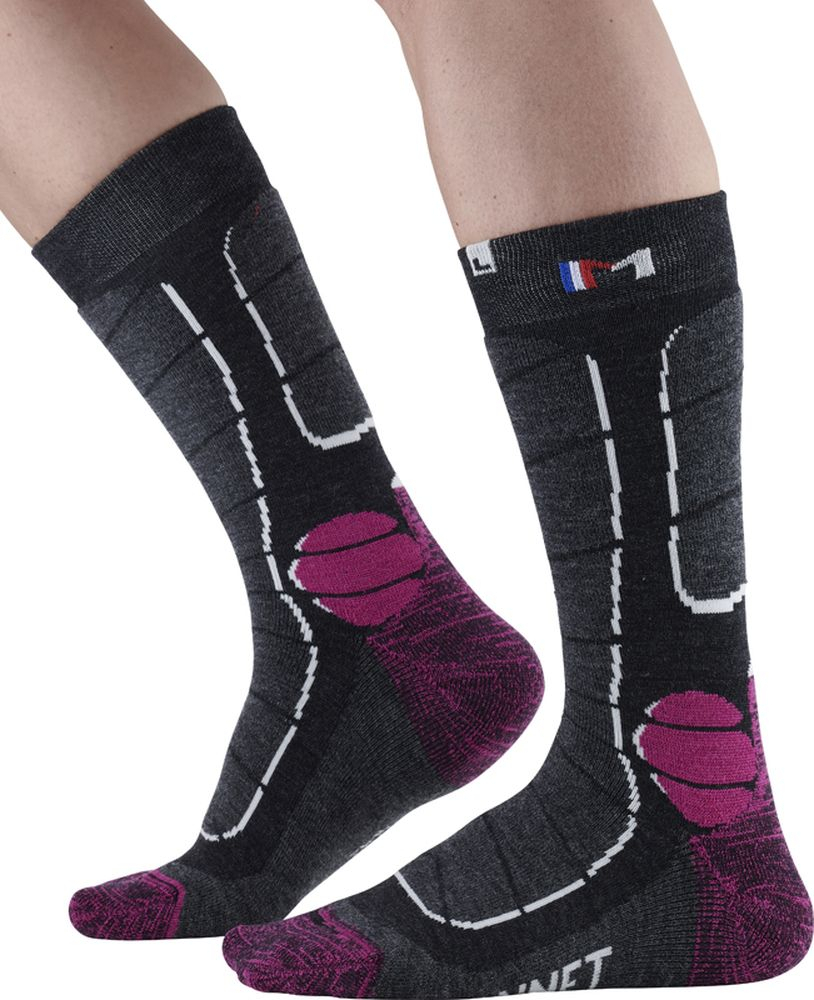 Chaussettes  Femme Trek Medium  Rose - Chaussettes | Monnet
