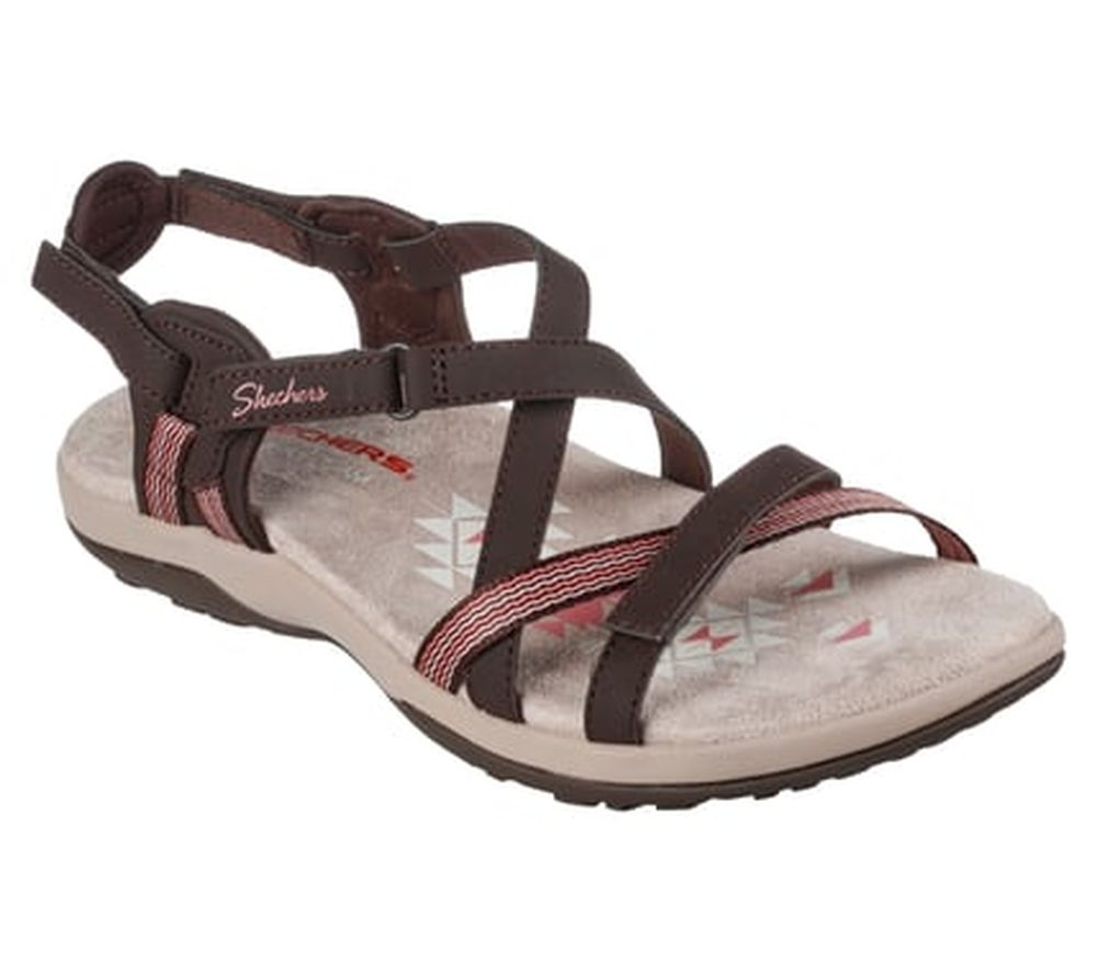 Sandale Reggae Slim Chocolat - Sandales | Skechers
