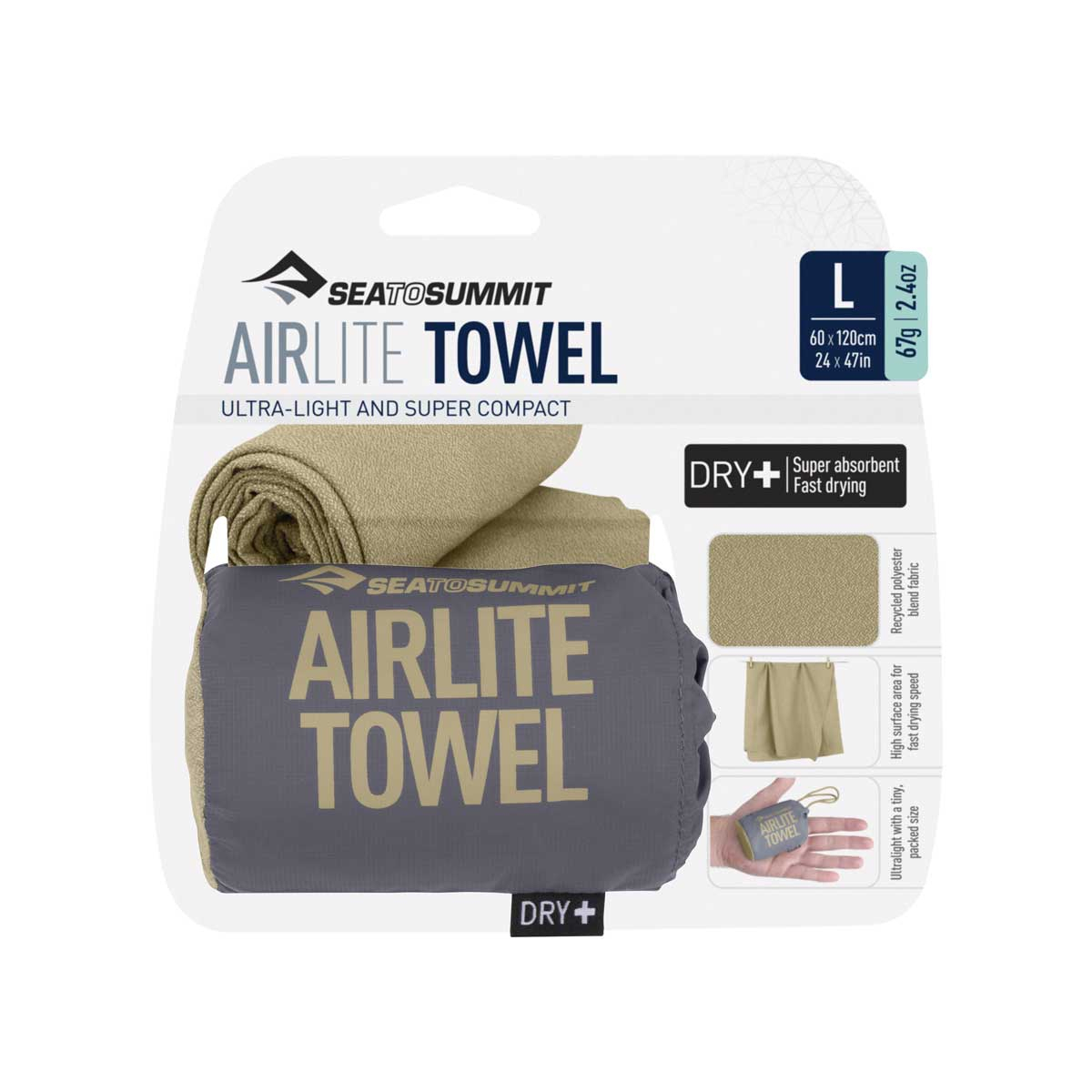 Airlite Towel Desert - Serviette | Sea To Summit