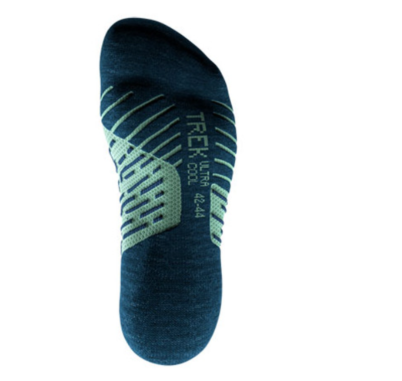 Chaussettes Femme Outdoor Ultracool Crew Green - Chaussettes | Thermic