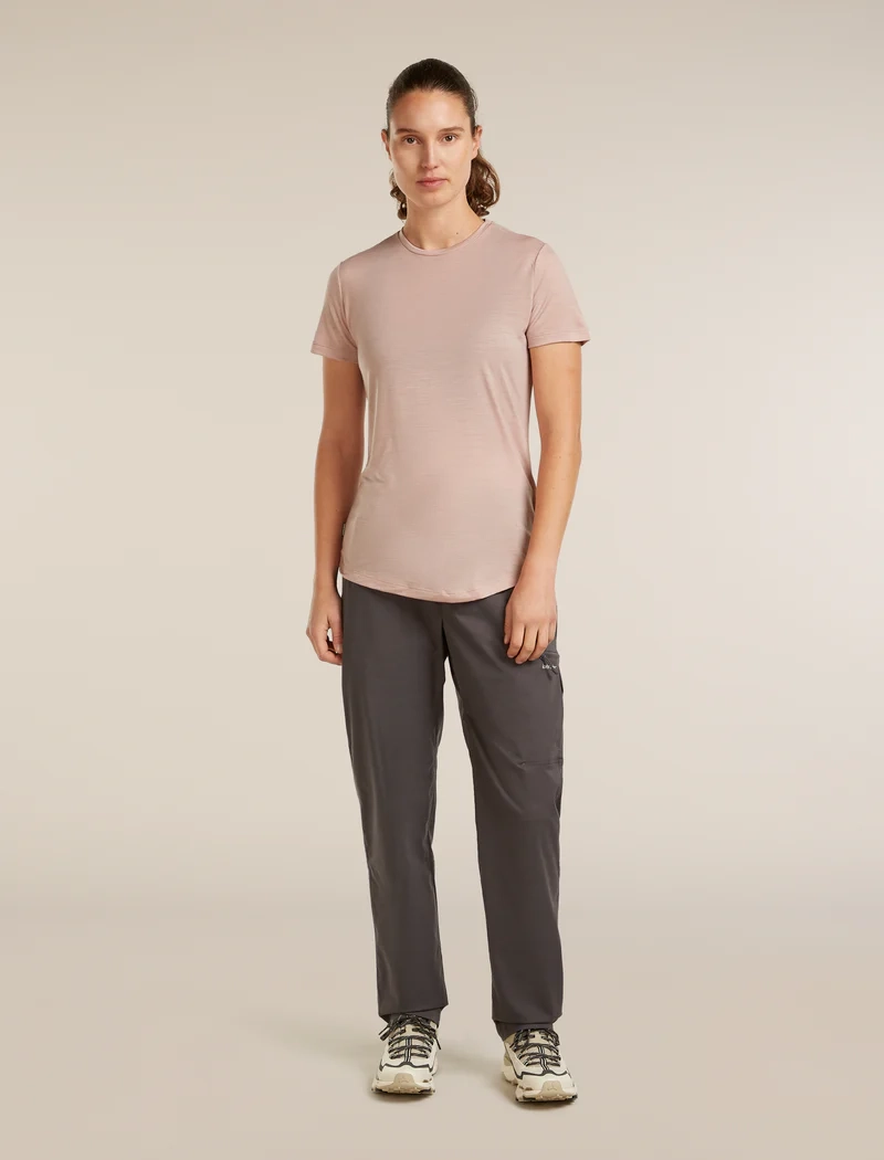 W Mer 125 Cool-lite Sphere III Ss T-shirt Pink Quartz - Tee Shirt Mc