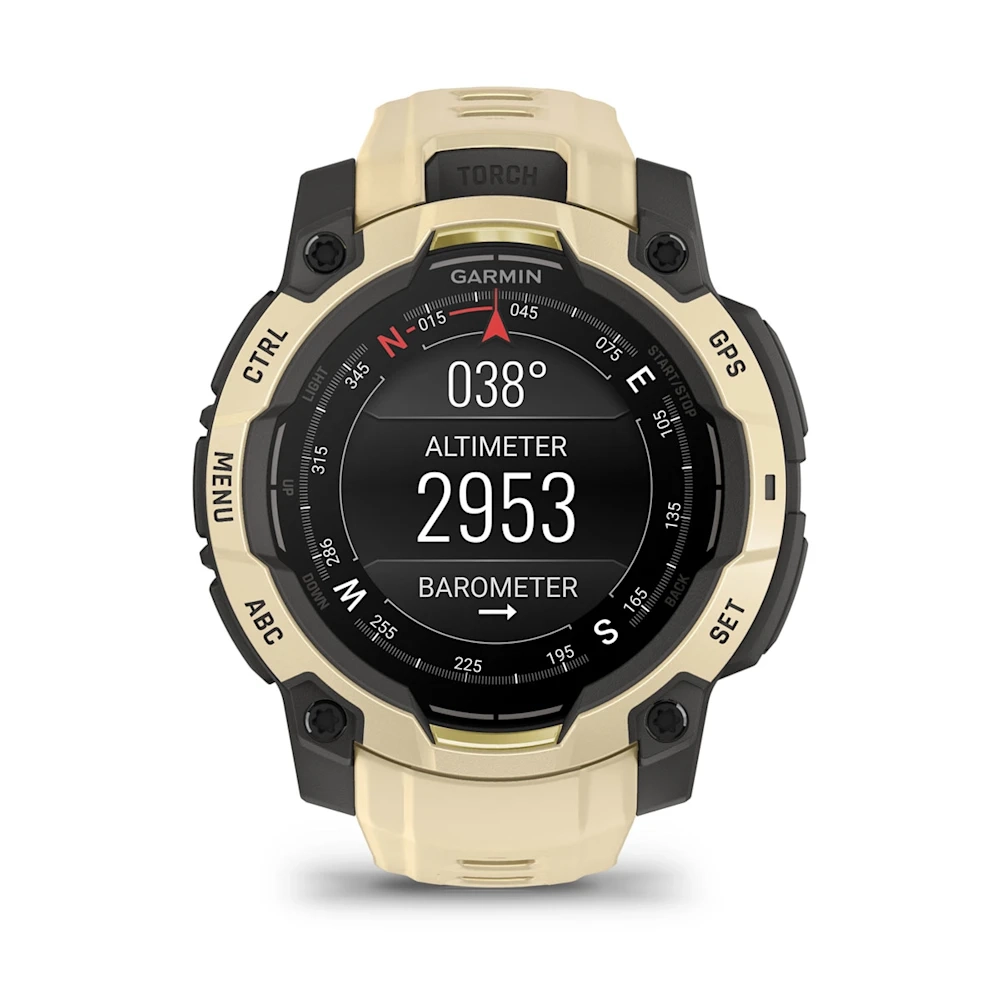 Instinct 3 Amoled 45mm Citrine/gray - Gps | Garmin
