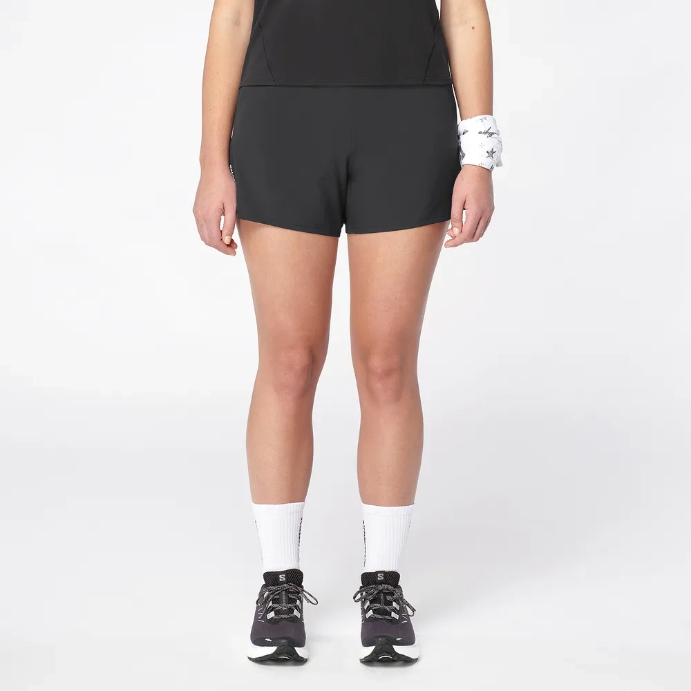 Short Shkout Core 4" Deep Black - Short Femme | Salomon