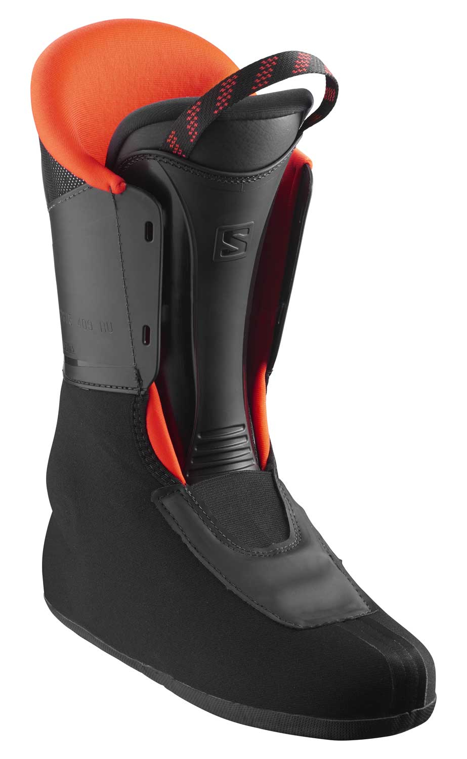 Shift Pro 80 At Junior Oil Green / Black / Orange | Salomon