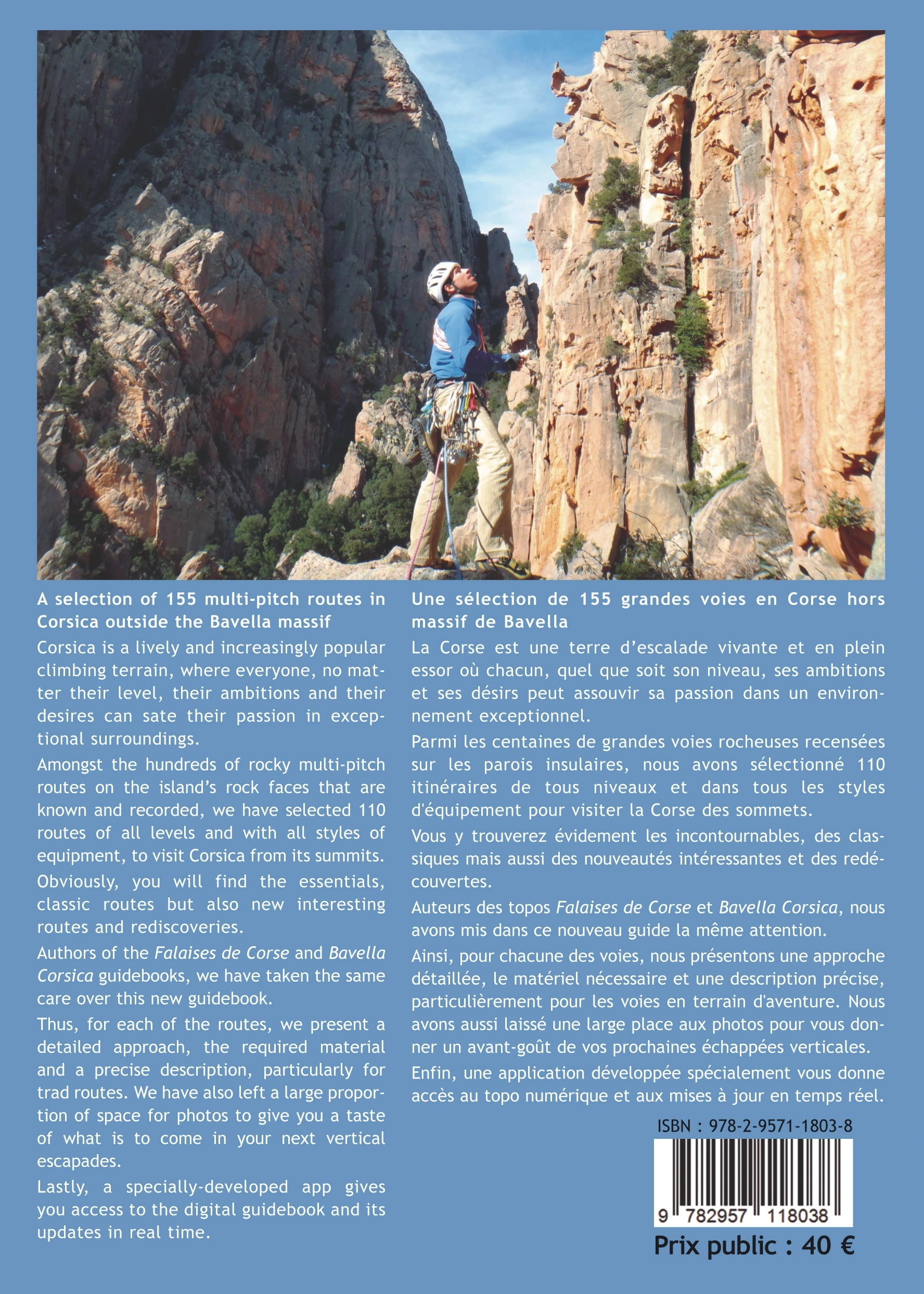 Grandes Voies De Corse 2024 - Topo | Omega Roc Sas