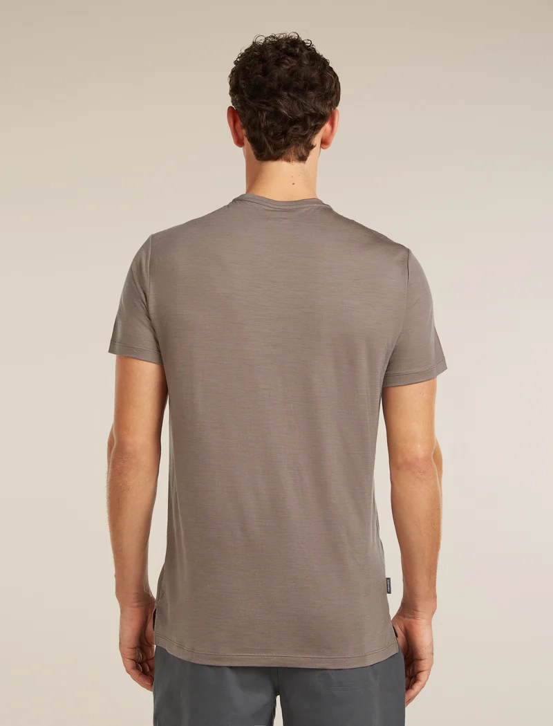 M Mer 125 Cool-lite Sphere III Ss T-shirt Porcini - Tee Shirt Mc