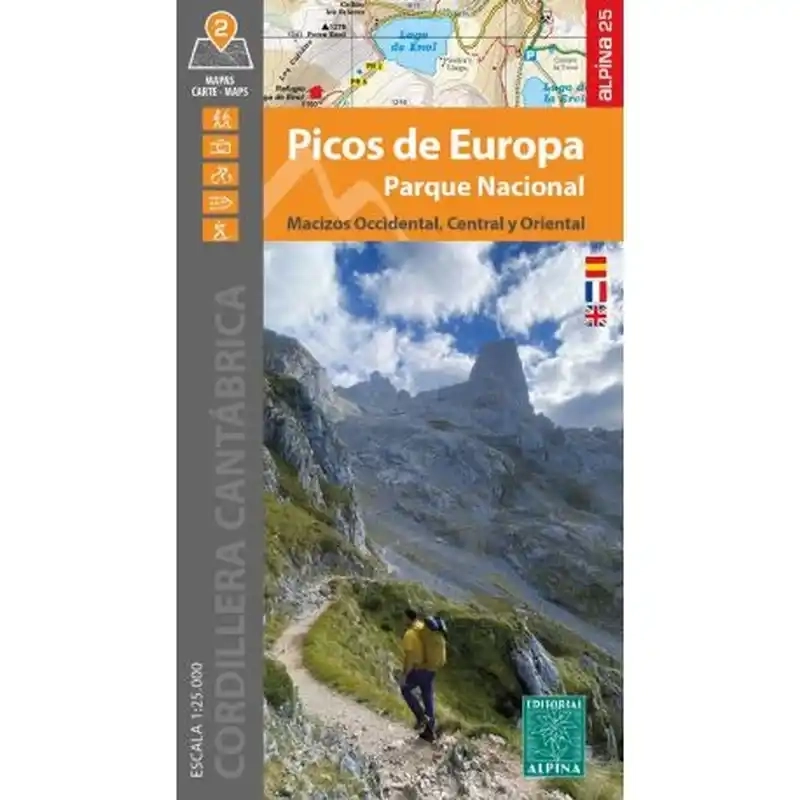 Picos De Europa - Parque Nacional (2 Cartes) - 1/25.000 | Alpina
