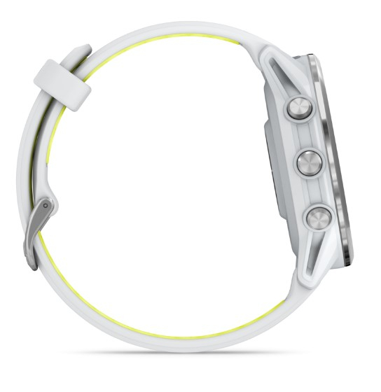 Forerunner 970 Whitestone / Amp Yellow - Gps | Garmin