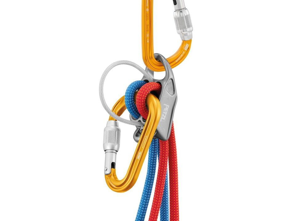 Attache Screw Lock Jaune - Mousquetons | Petzl