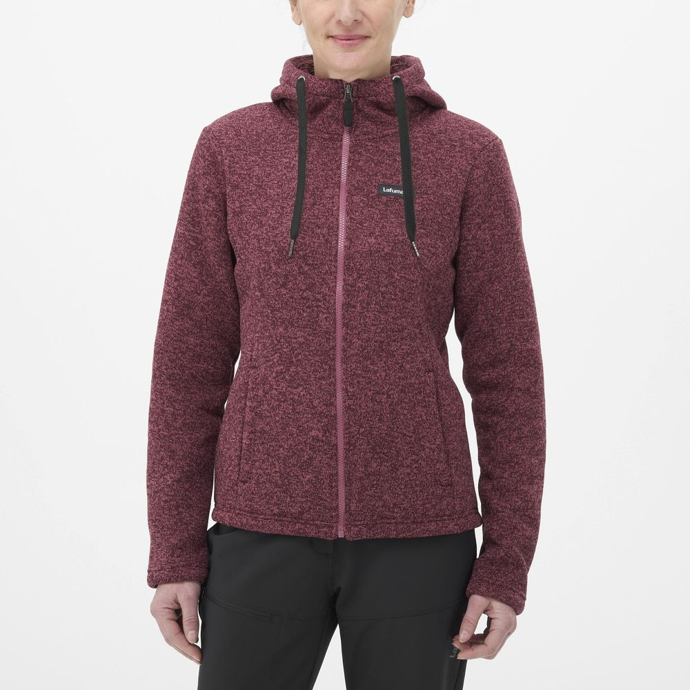 Veste Polaire Femme Cali Wine - Polaire | Lafuma