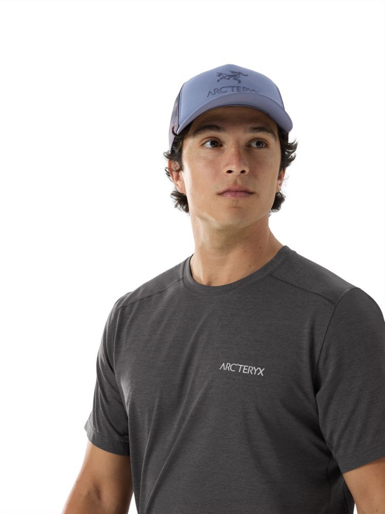 Bird Word Trucker Curved Stratus Dark Stratus - Casquette | Arcteryx