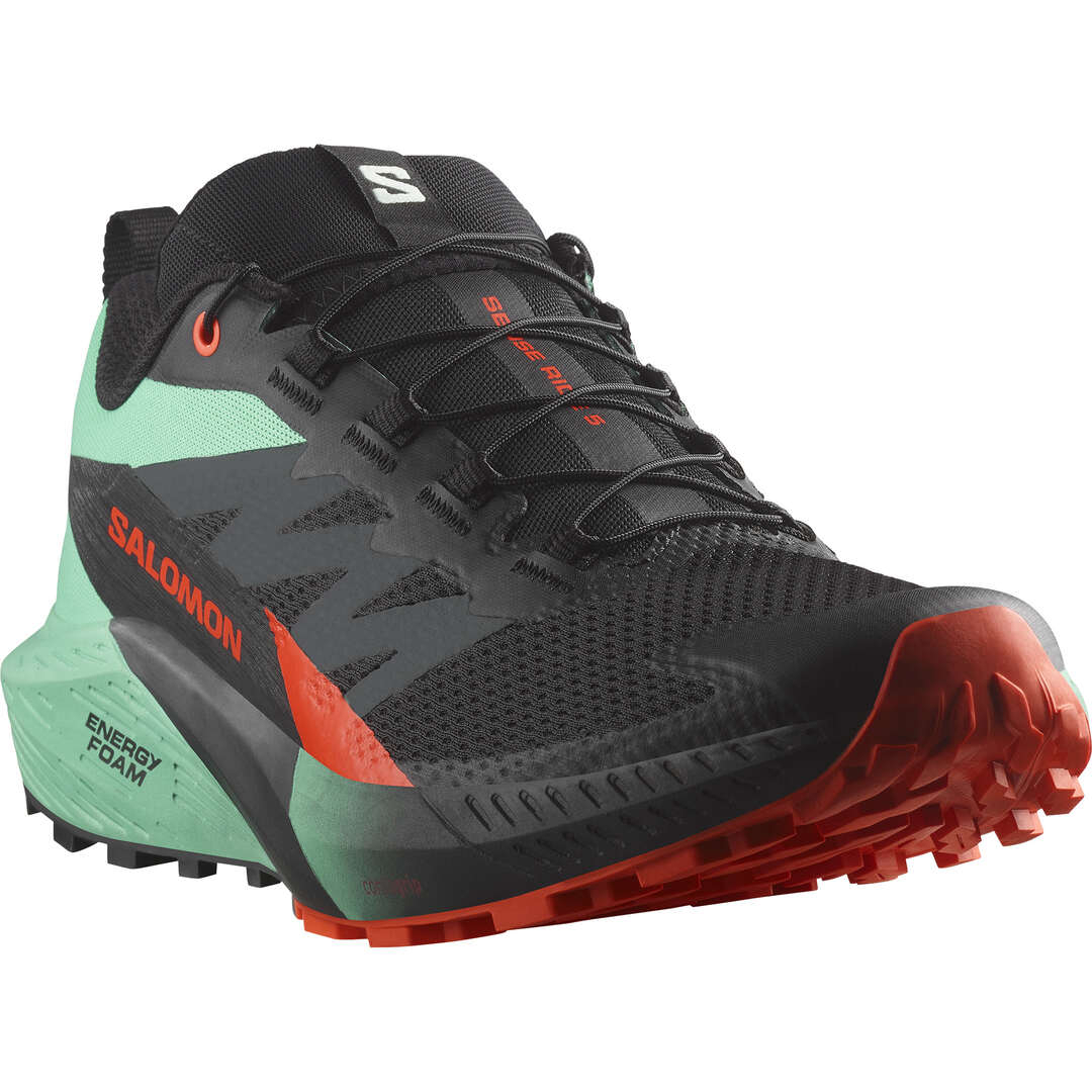 Sense Ride 5 Black Bay Tomato - Chaussures | Salomon