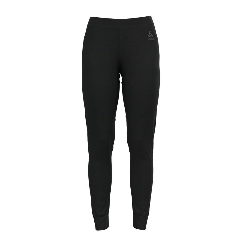 Collant Femme Merino 200 Long Black - Pantalon | Odlo