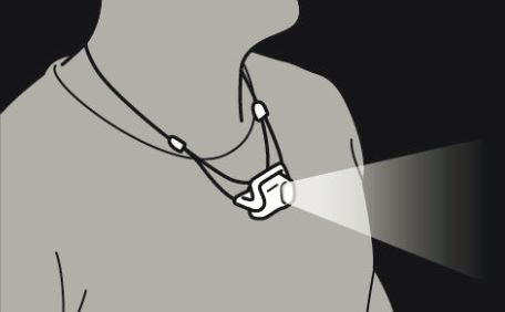 Lampe Bindi Orange - Lampe Frontale | Petzl