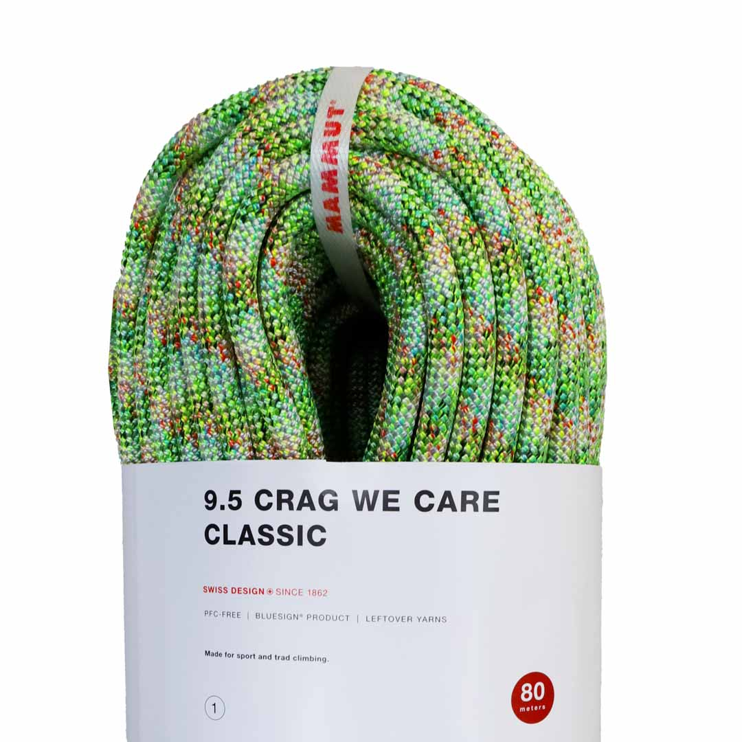 9.5 Crag We Care Classic Rope 80m - Cordes A Simple | Mammut