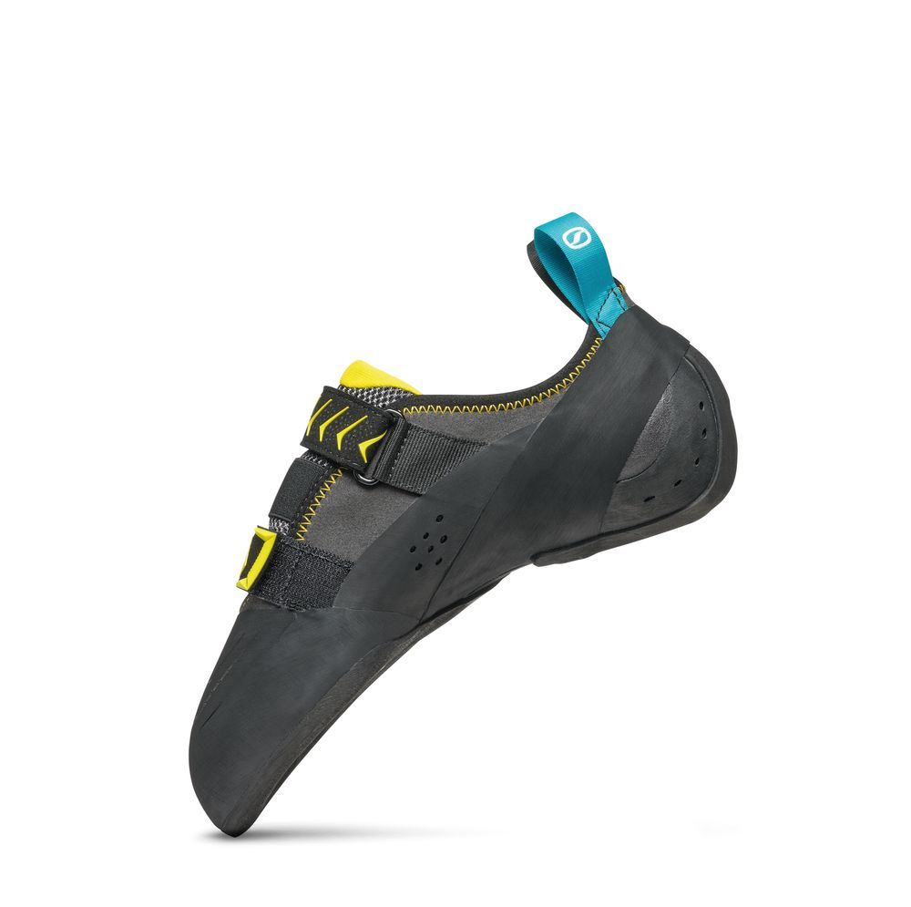 Vapor V Smoke Yellow - Chaussons Velcros | Scarpa