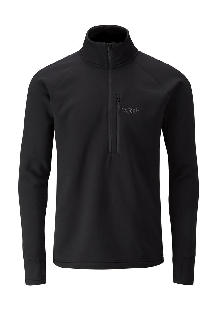 Polaire 1/2 Zip Power Stretch Pro Pull On Black - Polaire | Rab