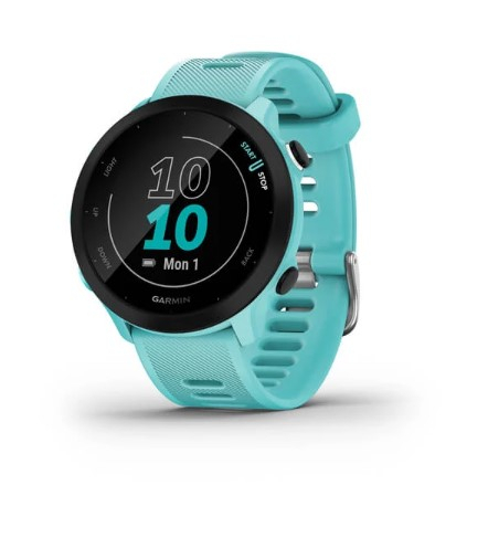 Forerunner 55 Vert D'eau - Gps | Garmin