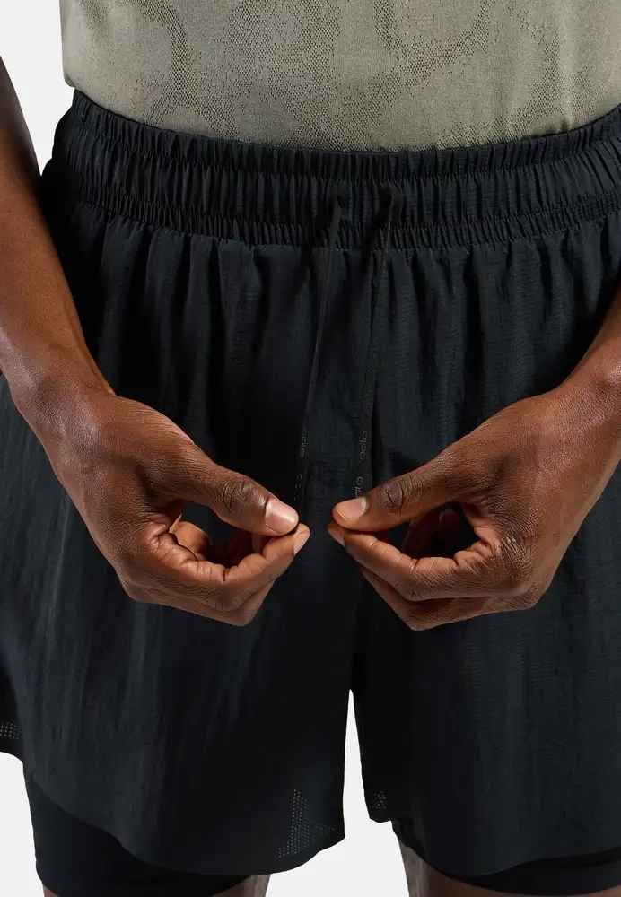 Short Zeroweight 2-in-1 5 Inch Black - Short | Odlo