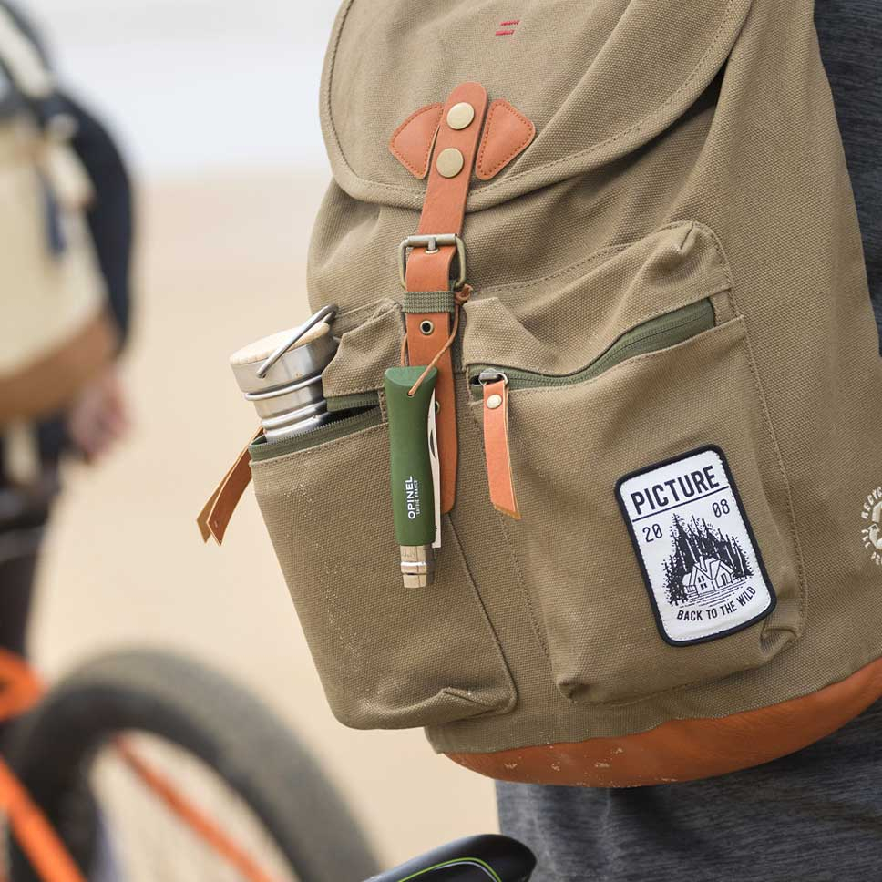 N08 Baroudeur Kaki - Couteau | Opinel