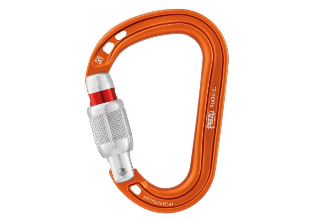 Rocha Screw Lock Orange - Mousquetons | Petzl