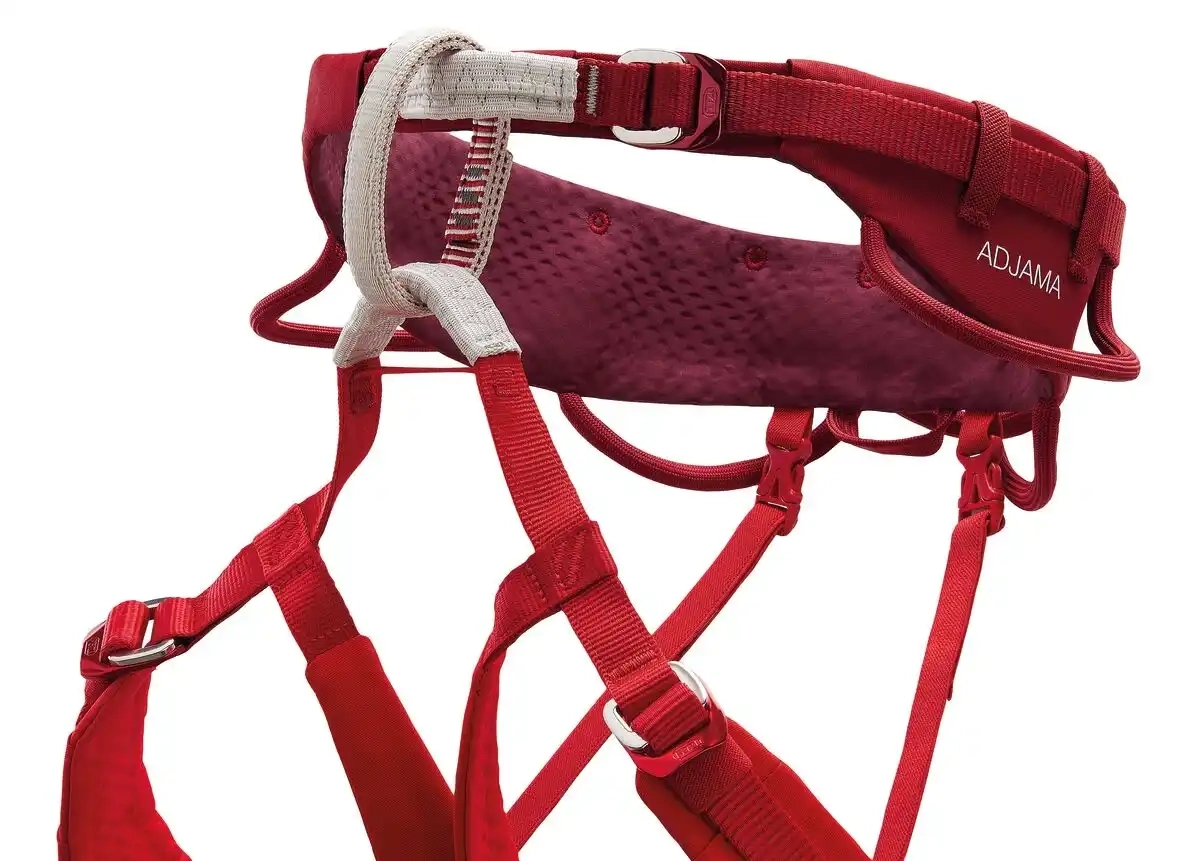Adjama Dark Red - Harnais Reglables | Petzl