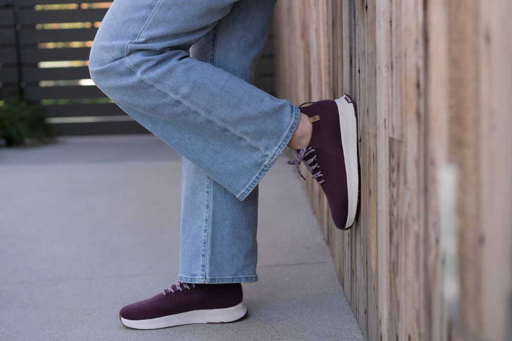 Tsavo 2.0 Wool Wine Femme - Chaussures | Saola