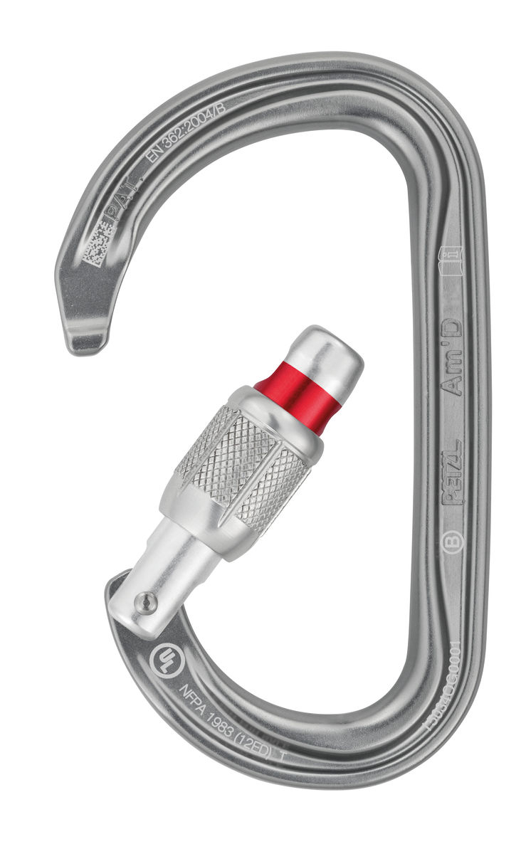 Am'd Screw Lock - Mousqueton Secu Asym | Petzl