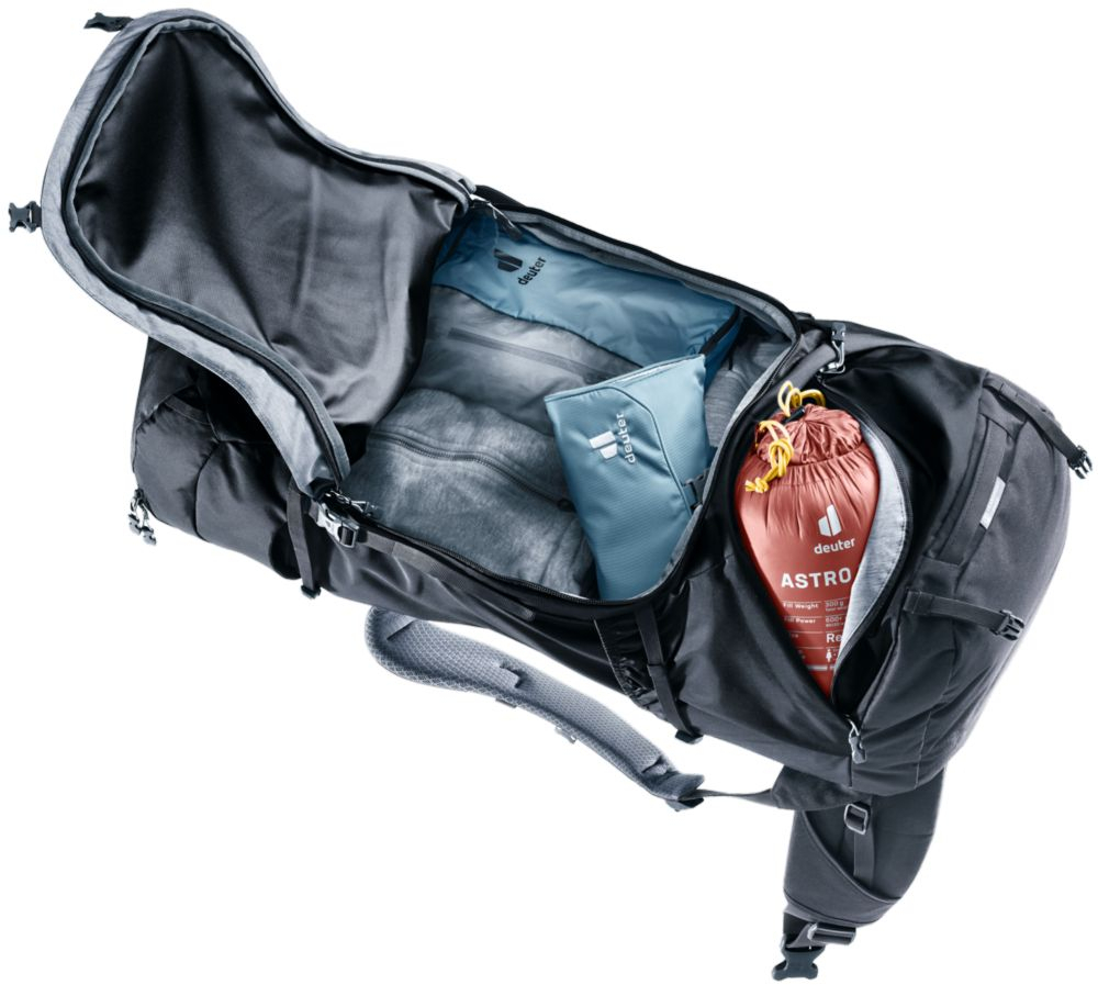 Voyager 65+10 Black - Sac A Dos | Deuter