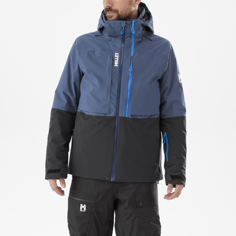Veste Snowbasin Dark Denim Noir - Veste | Millet