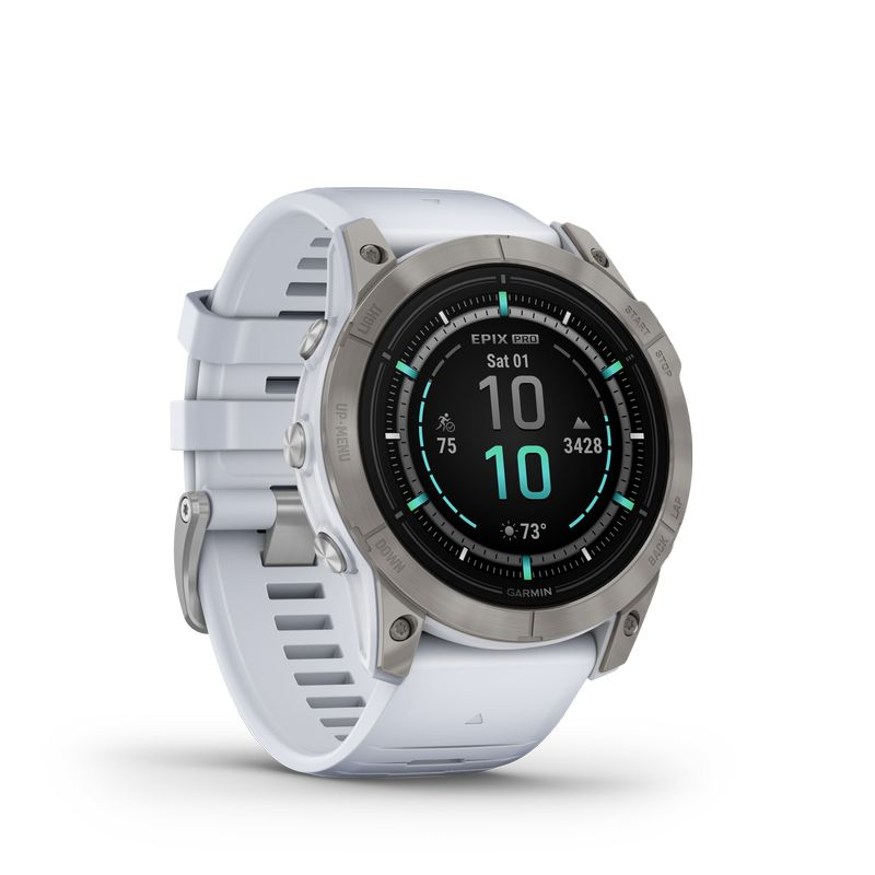 Epix Pro 51 Mm Sapphire Titane Silver - Gps | Garmin