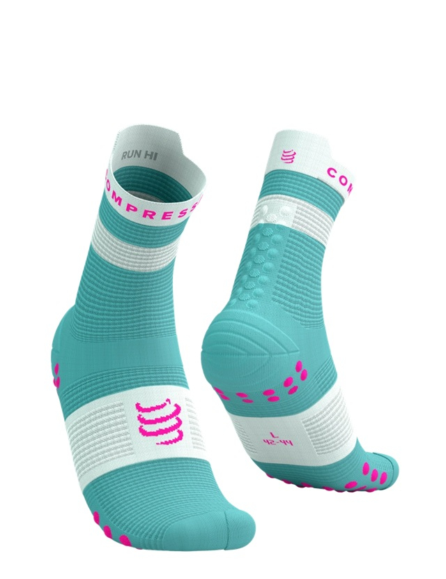 Pro Racing Socks V4.0 Run High Ether Pink - Chaussettes | Compressport