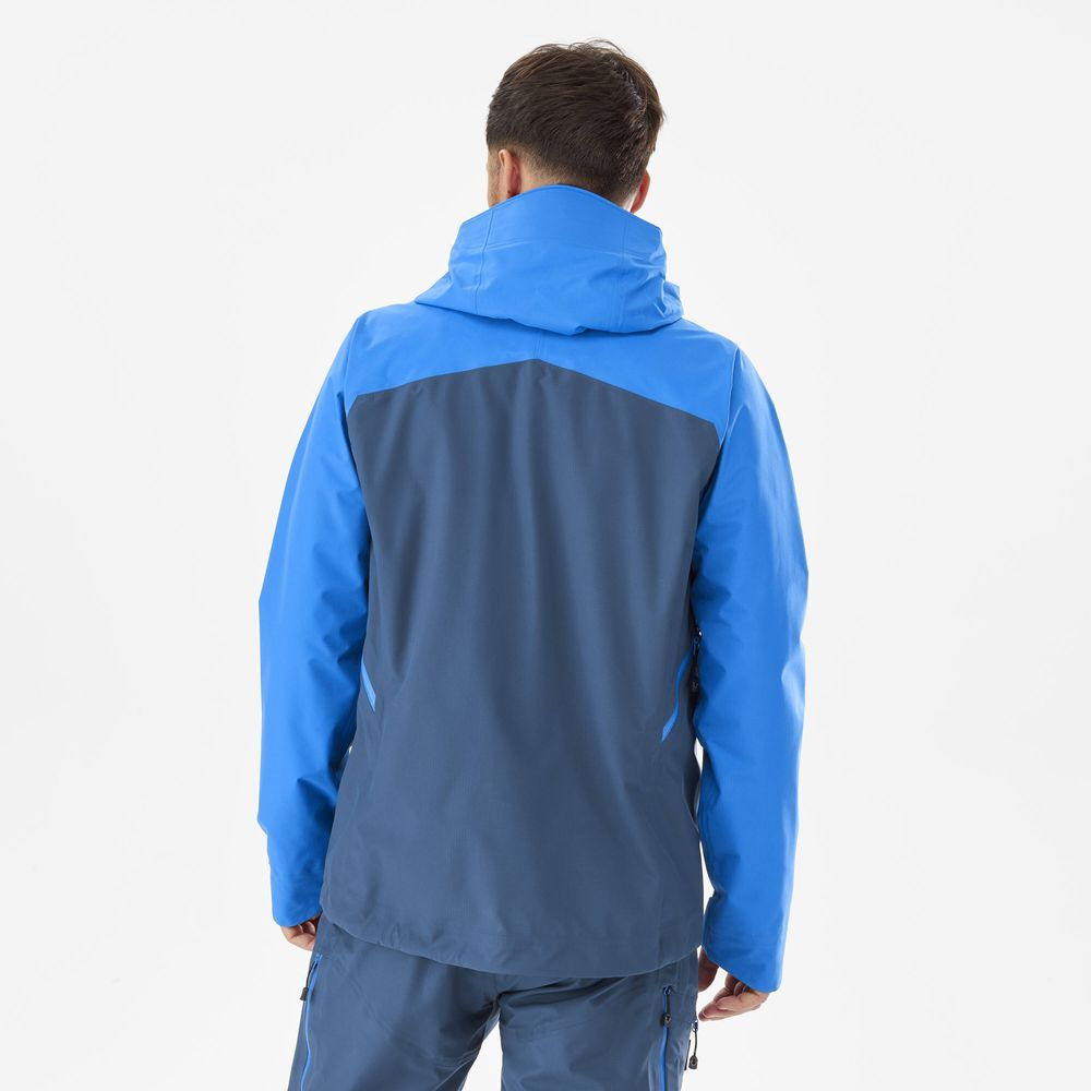 Veste Trilogy Icon Light Gtx 3l Dark Denim / Icon Blue | Millet