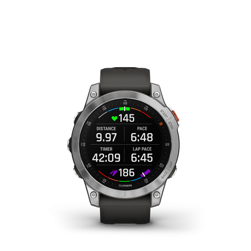 Epix Acier Silver – Bracelet Gris - Gps Running | Garmin