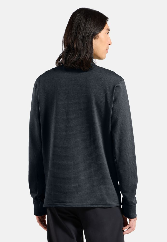 Veste Polaire Grid Fleece Black Melange