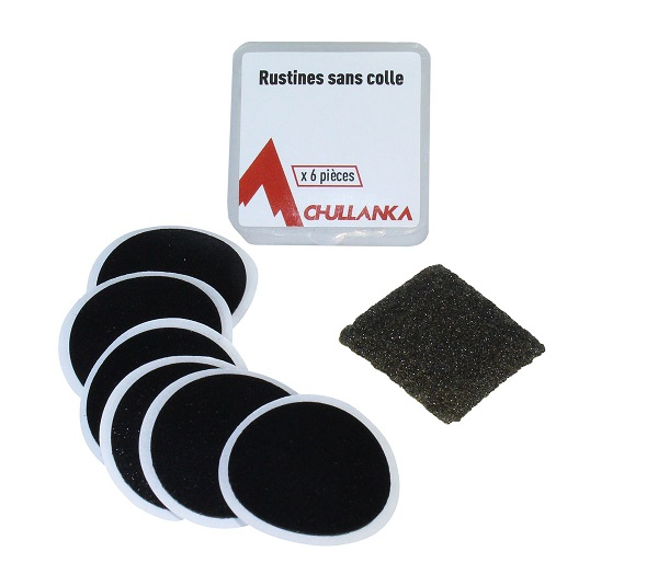 Boite 6 Rustines Sans Colle - Gonflage | Chullanka