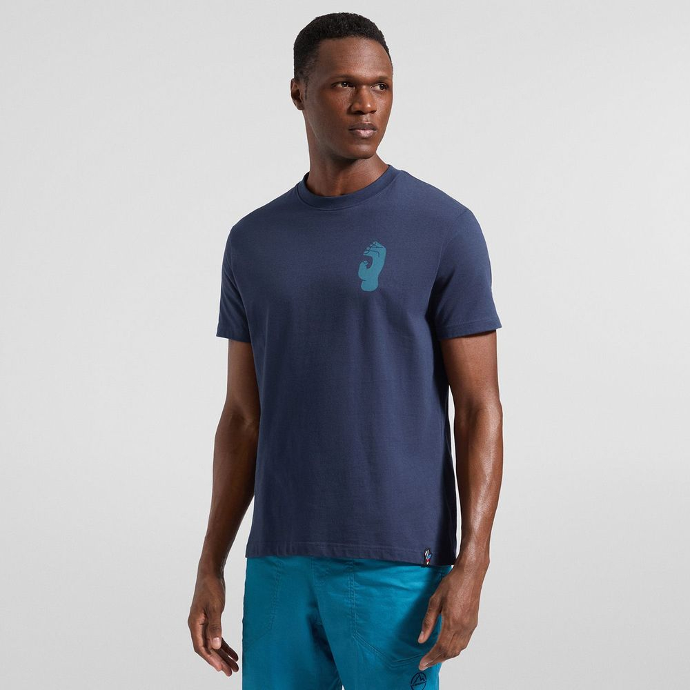 T-Shirt Crimp Night Sky Lake - Tee Shirt Mc | La Sportiva