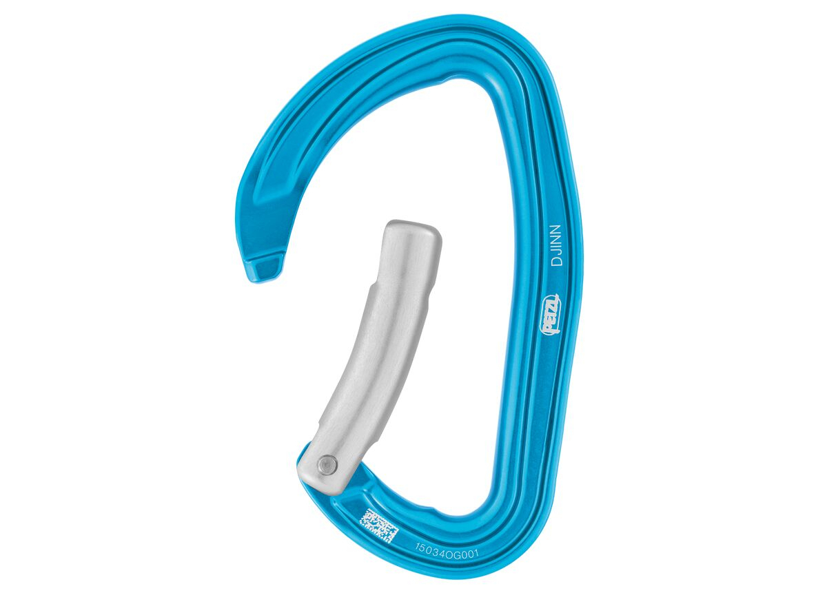 Djinn Doigt Courbe Bleu - Mousquetons | Petzl