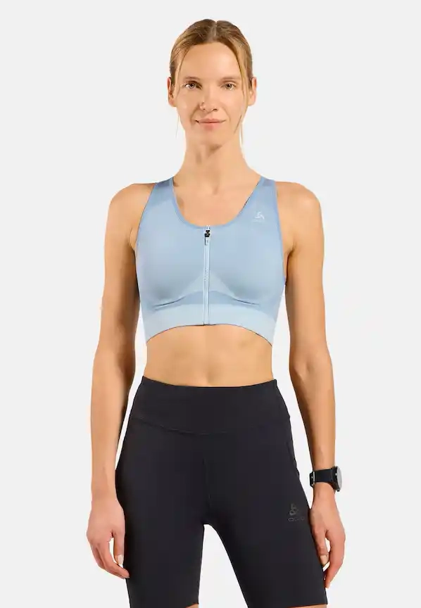 Brassiere Seamless High Baby Blue Ashley Blue - Brassiere | Odlo