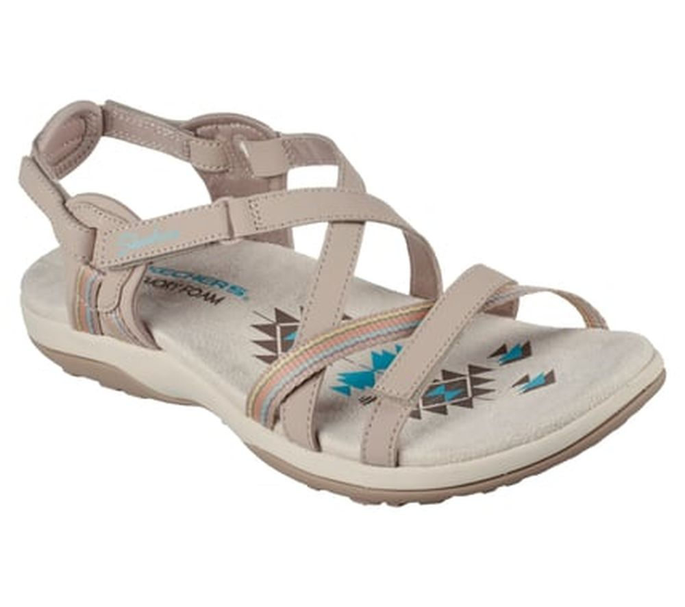 Sandale Reggae Slim Taupe - Sandales | Skechers